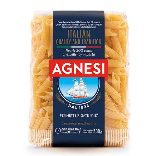 Agnesi Pasta Pennette Rigate 500gr