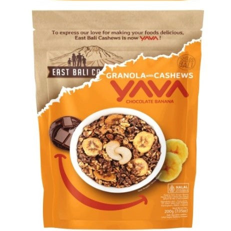 Granola- Cashew, Chocolate, Banana 200gr