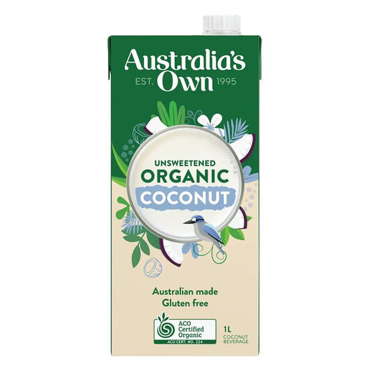 Australia's Own Unsweetened Organic Coconut Milk 1L