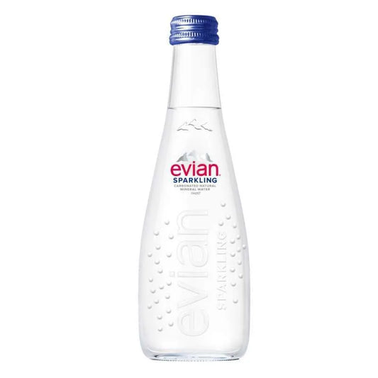 Evian Sparkling Mineral Water 330ml