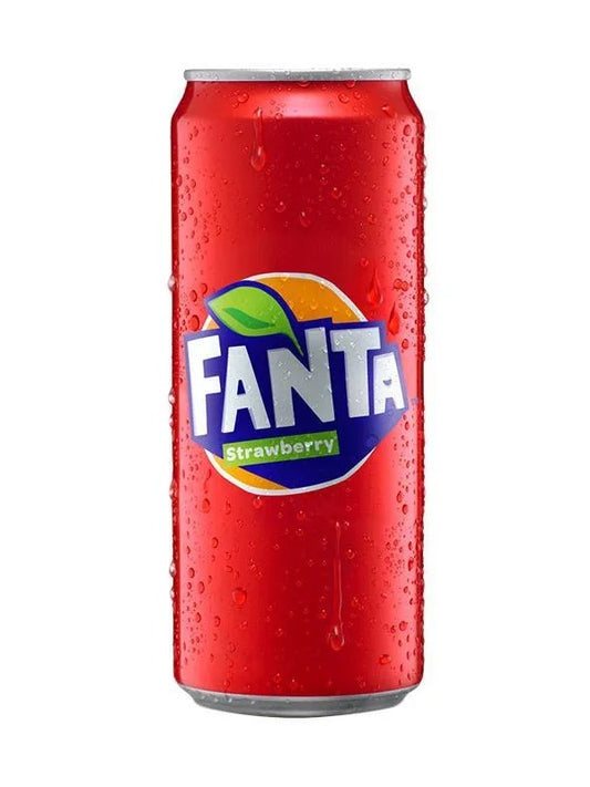 Fanta Strawberry Slim Can 250ml
