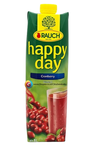 Rauch Happy Day Juice Cranberry 1L