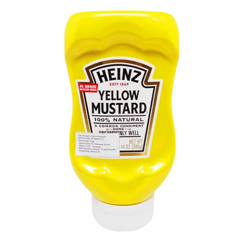 Heinz Yellow Mustard 396gr