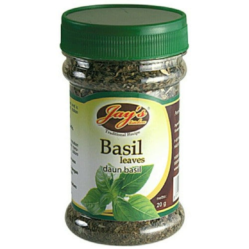 Jays Basil Leaves 20gr