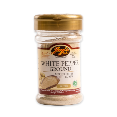 Jays White Pepper Ground 75gr