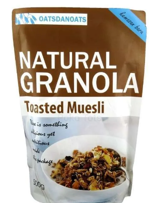 Natural Granola - Toasted Muesli 500gr