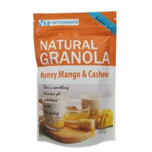 Natural Granola Honey Mango & Cashew 500gr