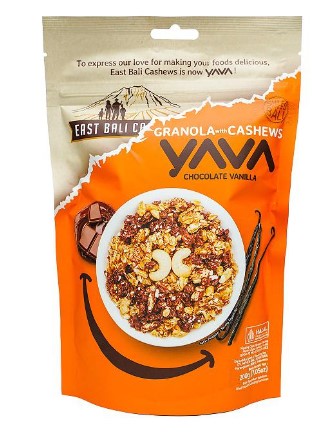 Granola- Cashews, Chocolate, Vanilla 200gr