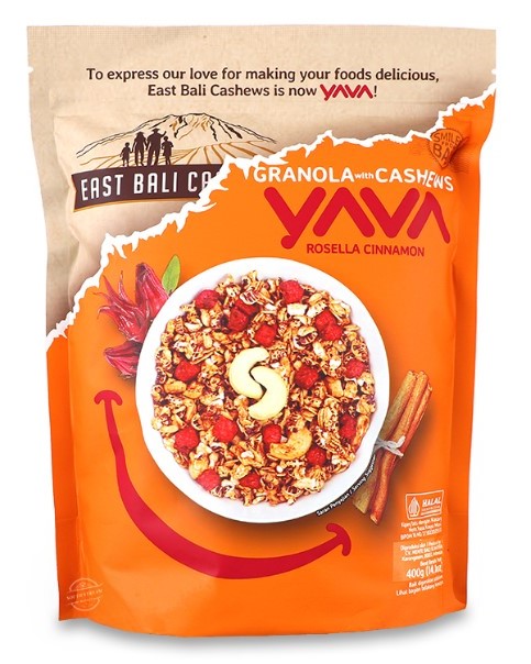 Granola- Cashews, Rosella, Cinnamon 400gr