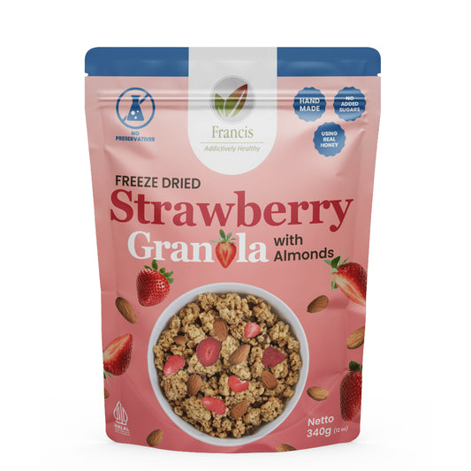 Francis Strawberry Granola Almonds 340gr